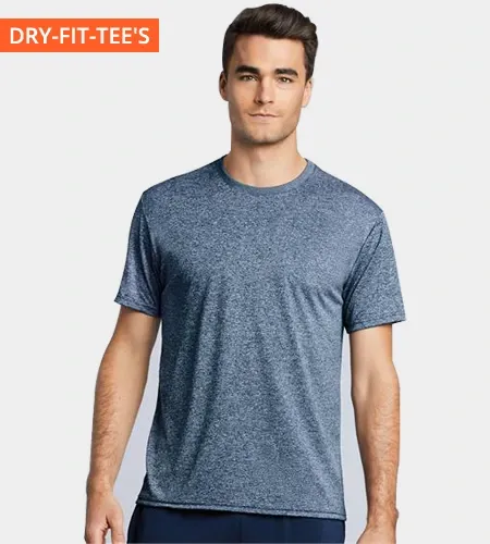Custom Dry-fit T-Shirts - India Hub | iLogo Manufacturing