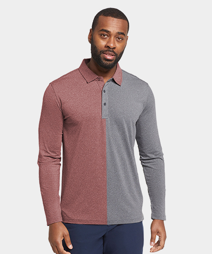 custom Tailormade Split Cut and Sew Full Sleeves Polo Shirt