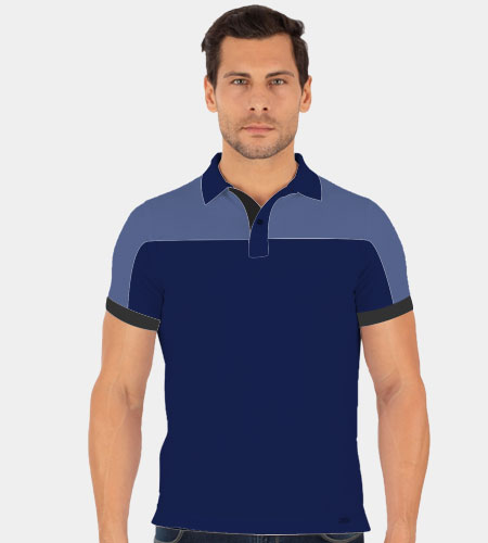 Tailormade Raglan Cut & Sew Polo Shirt With Cuff
