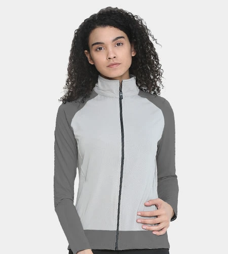 Tailormade Women's Zipper Raglan Jacket Without Pocket